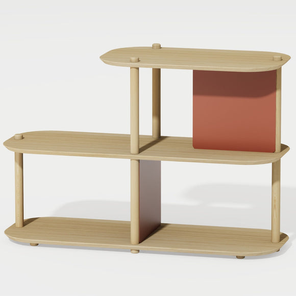 Grande étagère 2 niveaux & demi by Lou - DIZY design