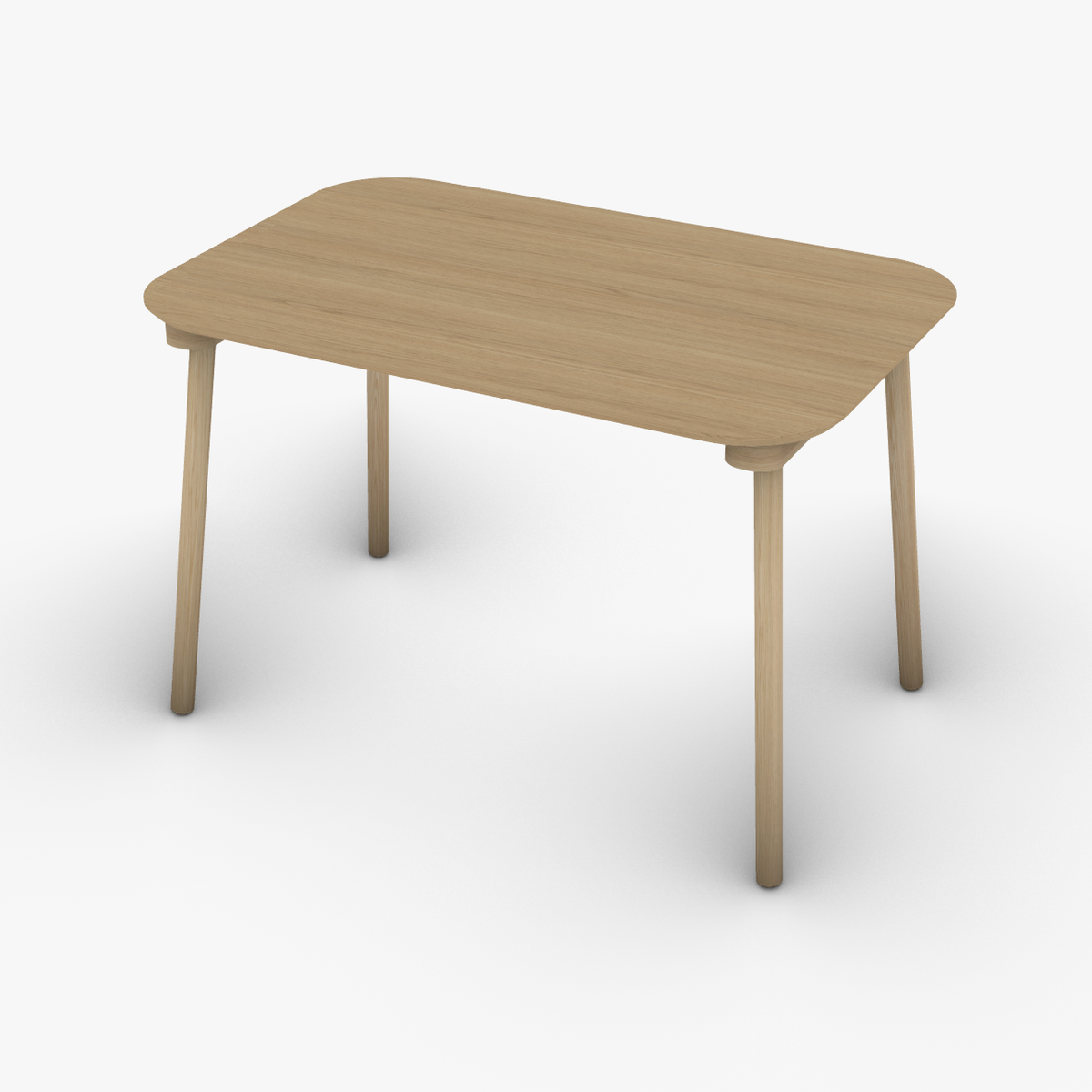 Table de repas design en bois pour 4 personnes