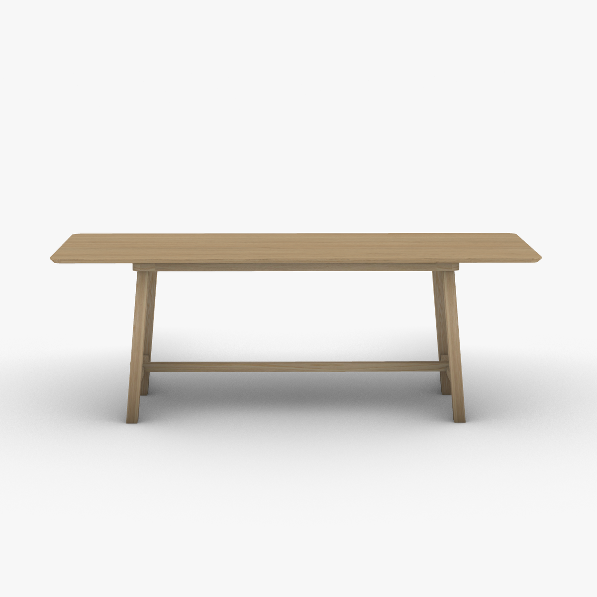 Table de repas en bois certifié pour 8 personnes