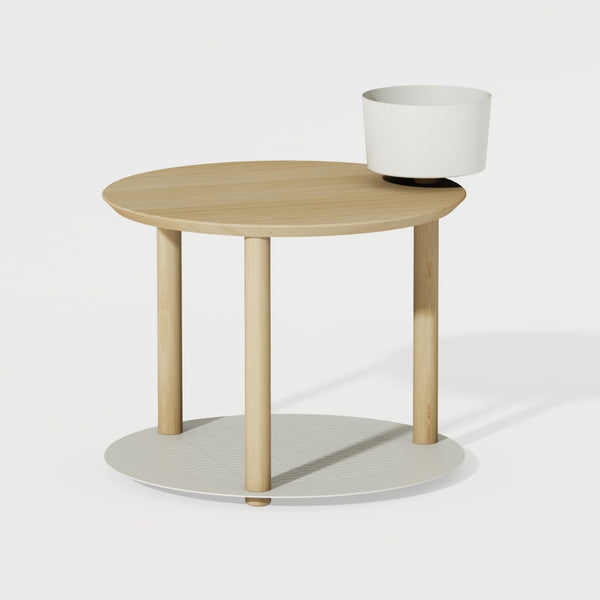 Table d'appoint duo de plateaux & bol by Diane - DIZY design