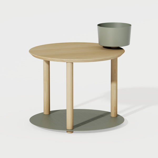 Table d'appoint duo de plateaux & bol by Diane - DIZY design
