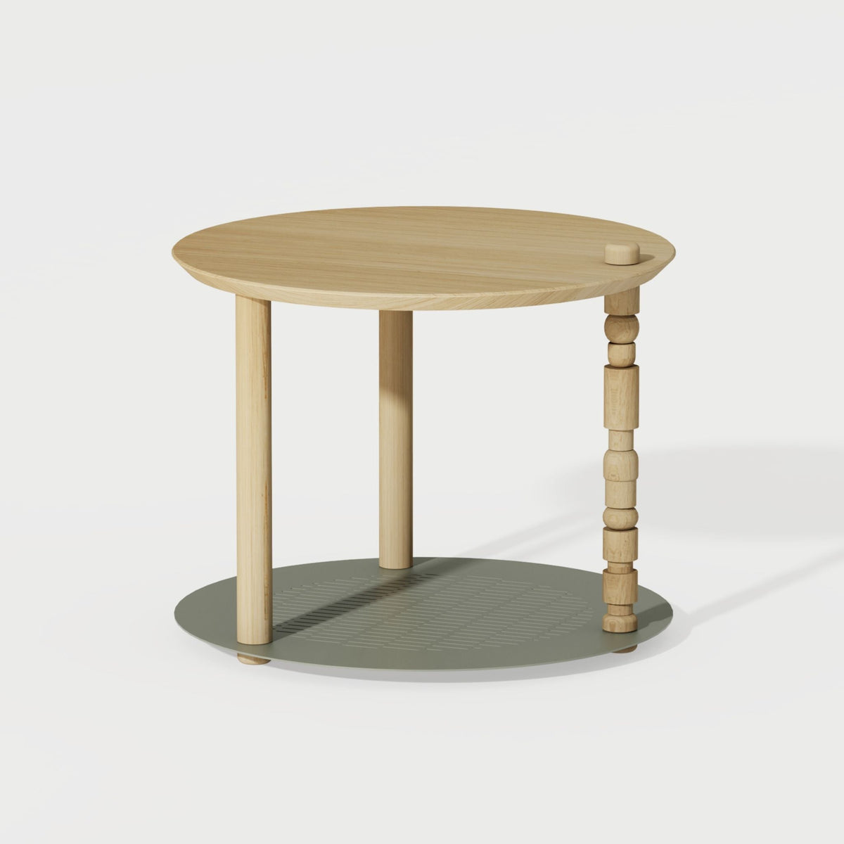 Table d'appoint ronde design By Fred Bred - Table basse écologique
